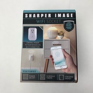 Sharper Image Wi-Fi Socket Outlet Smart Wireless